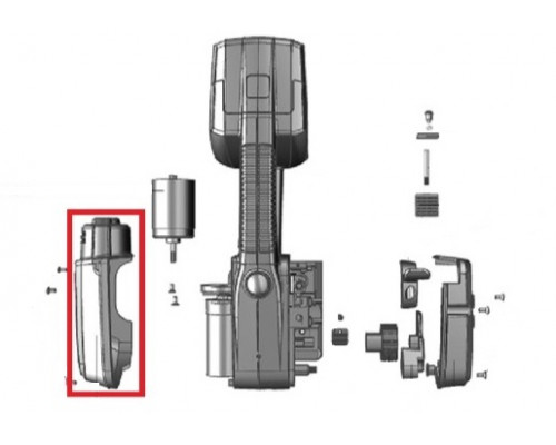 Кожух правый для KZ-13/16