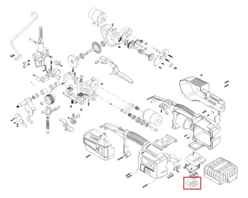 Плата индикации для KZ-16