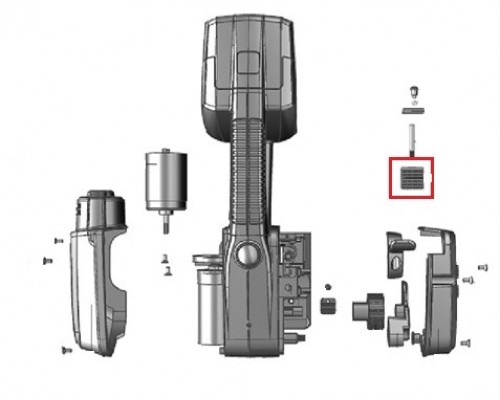 Зубчатая рейка узла сварки для KZ-13/16