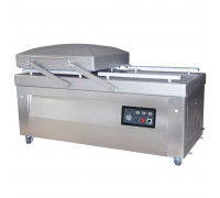 Напольный вакуумный упаковщик HVC-820S/2B-G (нерж., газ, обрезка)