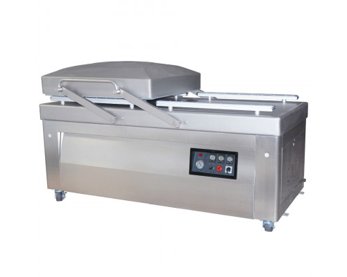 Напольный вакуумный упаковщик HVC-820S/2B-G (нерж., газ, обрезка)