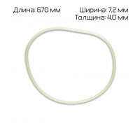 Ремень поликлиновый (670×7,2×4,0 мм) для FR-1370LD