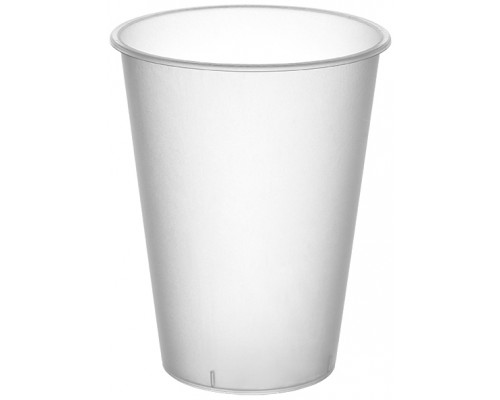 Стакан Bubble Cup 375мл. РР матовый (прозрачный) 25шт/упак. 300шт/кор арт.1020П