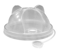 Крышка для стакана d-90мм прозрачная п/п Bubble Cup купольная Cat 1/45