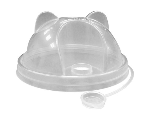 Крышка для стакана d-90мм прозрачная п/п Bubble Cup купольная Cat 1/45