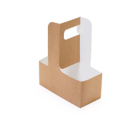 ОСК держатель картонный для 2-х стаканов Cupholder 160х80х80 (500шт)
